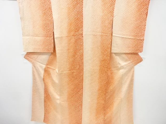 本絞り暈し小紋着物